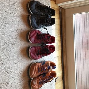 3 pairs of vintage Reebok Nano 1’s Size 10